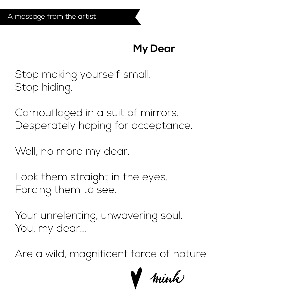My Dear | Bubble-free stickers